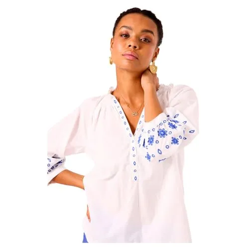 Garcia - Damen Langarmshirt Größe M - Blusen & Tuniken für Damen, modisches Design mit komfortablem Schnitt für einen lässigen Look.