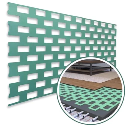 2,5mm Dämmung Unterlage für Fußbodenheizung Fußbodenunterlage Laminatböden Schalldämmung Warmdämmung Trittschalldämmung