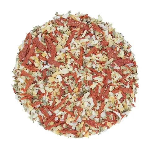 1000Kräuter Bruschetta Toskana Art rot Gewürzzubereitung Gewürzmischung mit Knoblauch und Meersalz (100g)