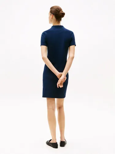 Damen Polokleid 1985 COLLECTION Slim Fit S in blau von Tommy Hilfiger