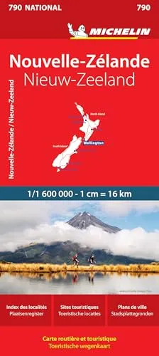 Mapa national Nueva Zelanda