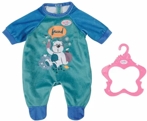 Zapf Baby Born Strampler Blau 43 cm 833629 Neu & Ovp