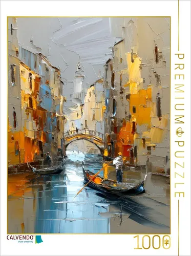 CALVENDO Puzzle Venedig | 1000 Teile Lege-Größe 64x48cm Foto-Puzzle für glücklic