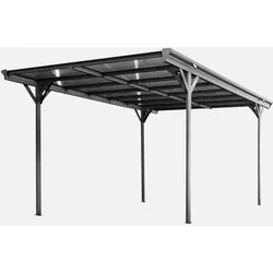 sweeek Aluminium- und Polycarbonat-Carport 15m²
