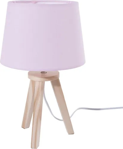 Nachttischlampe Rosa für Kinderzimmer - Schöne Tischlampe in Rosa, perfekt für das Kinderzimmer. Mit einer Höhe von 31 cm sorgt sie für eine gemütliche Atmosphäre.