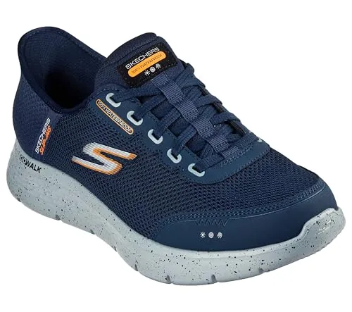 Skechers Slip-Ins: Go Walk Flex - Waterproof 216330-NVY, Men Running Shoes, Navy, 44 EU