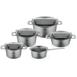 Fissler Phi Collection Edelstahl-Topfset, 5-teilig