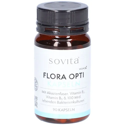 sovita Flora Opti Kapseln – Probiotika mit 100 Mrd. KBE & Vitaminen
