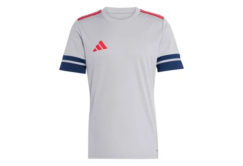 adidas Herren Trikot Squadra 25 grau XXXL - Hochwertiges Fußballtrikot aus 100% Polyester mit Aeroready-Technologie für optimalen Feuchtigkeitstransport, ideal für Sport und Training.