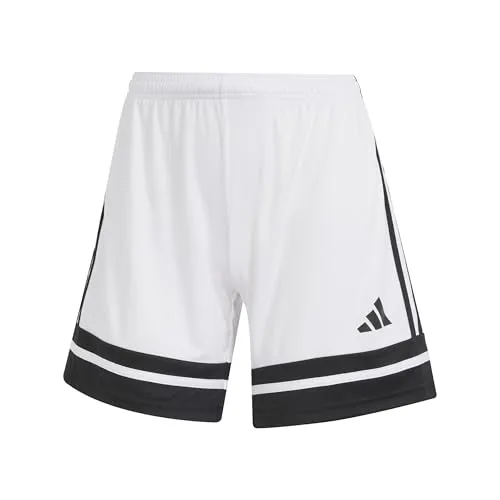 adidas Women's SQUADRA25 Short, White/Black, L in weiß von adidas
