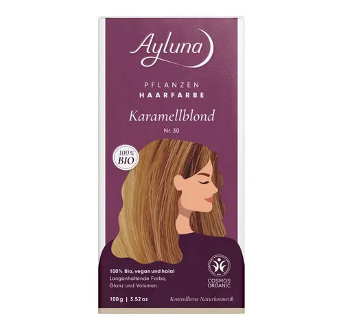 Ayluna Pflanzenhaarfarbe Karamellblond 100 g