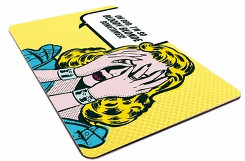 Oh God... Pin Up Frühstücksbrettchen rockabilly