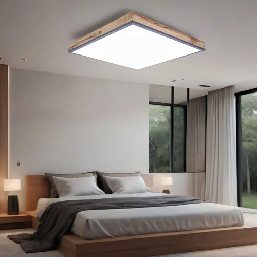 Deckenleuchte Designleuchte Holzoptik