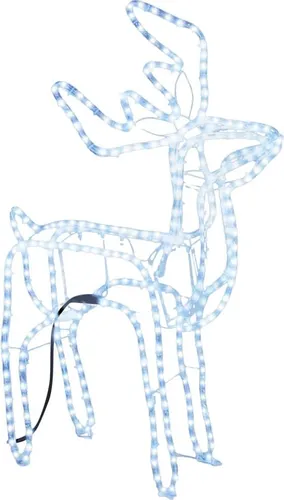 vidaXL LED-Silhouette Rentier