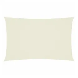 furnicato Sonnensegel 2 x 4,5 m Creme