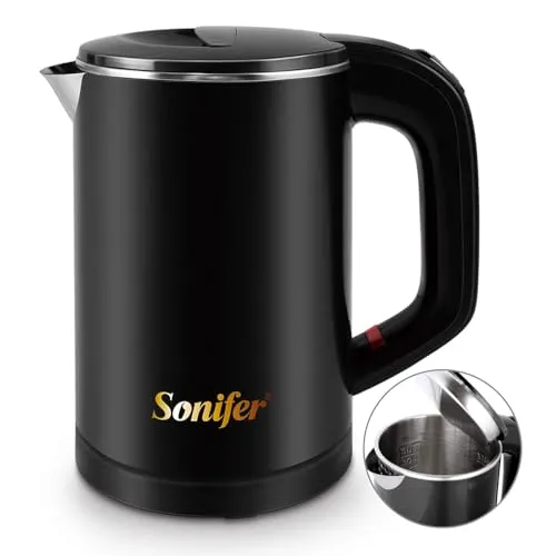 Edelstahl Camping Reisewasserkocher 0,6l kabellos