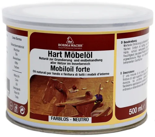 Natur Hart Möbelöl Holzschutz Holz Möbel Schutz Pflege Öl Arbeitsplatten 500ml