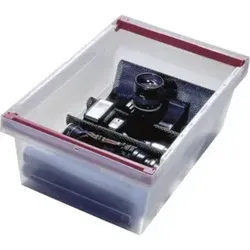 Bito Mehrwegbehälter mit Deckel/Bügel/Kufe / MBB43221 L400xB300xH223 mm, transparent