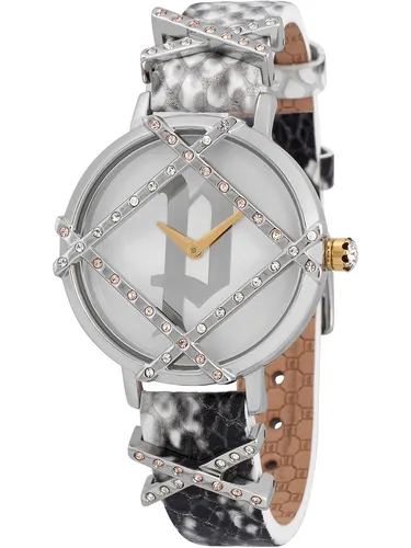 Police Quarzuhr Rila - Elegante Damen-Armbanduhr aus hochwertigem Edelstahl mit kratzfestem Mineralglas, ideal für modebewusste Frauen – perfekt als stilvolles Geschenk für jeden Anlass.