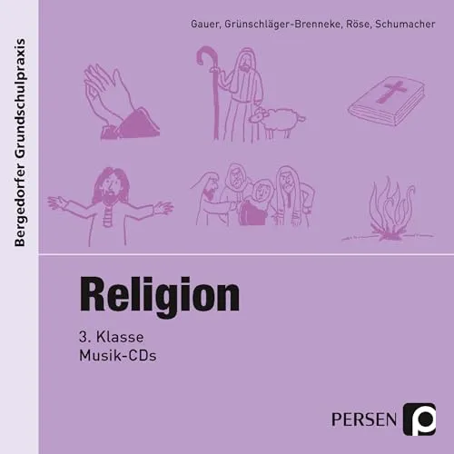 Gauer | Religion - 3. Klasse Musik-CD - Audio-CD für den Religionsunterricht in der Grundschule, fördert das Lernen durch Musik und ansprechende Inhalte.