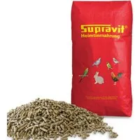 Supravit Hasenfutter & Kaninchenfutter 25kg - Optimales Alleinfutter für Zwergkaninchen und Hasen - Das Supravit Hasenfutter bietet eine ausgewogene Ernährung für Ihre Kleintiere. Ideal für Zucht und Aufzucht, enthält es alle wichtigen Nährstoffe für ein aktives Leben. Hergestellt in Deutschland aus hochwertigen Zutaten.