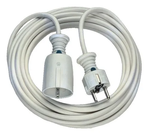 Brennenstuhl Kunststoff-Verlängerungskabel Verlängerungsleitung Weiß 5 m
