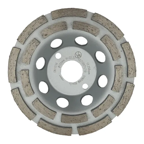 Diamant Topfschleifer, Schleifteller, 125 mm