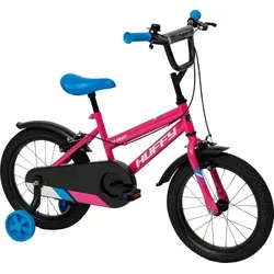 Huffy So Sweet 16-Zoll Mädchenfahrrad - Rosa - Das Huffy So Sweet 16-Zoll Mädchenfahrrad ist ideal für kleine Fahrerinnen. Mit abnehmbaren Stützrädern und sicheren Bremsen sorgt es für unbeschwerten Fahrspaß und fördert das Selbstvertrauen beim Radfahren.