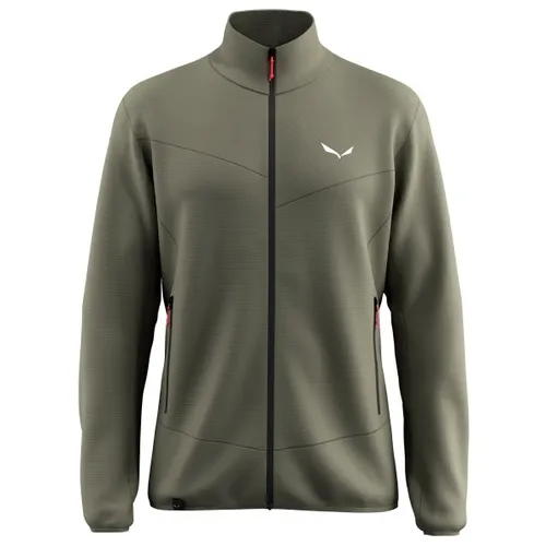 Salewa Puez Altavia Polarlite Jacket M faded green (5A50) - Outdoor Freizeitjacke für Herren, aus 70 % recyceltem Material, feuchtigkeitsabweisend und schnell trocknend – ideal für Trekking und wechselhaftes Wetter.