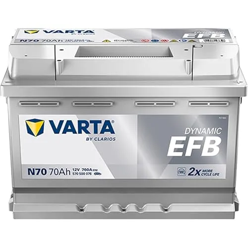 VARTA N70 Blue Dynamic EFB Autobatterie 12V 70Ah 760A