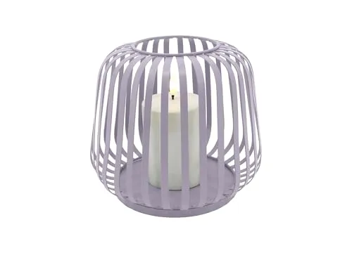 LC Home LED-Kerze Candela Lights Solar Laterne Cottage Metal - Stilvolle Solar Laterne im Cottage-Stil mit herausnehmbarer LED-Kerze. Wetterfest und energiesparend sorgt sie für warmes Licht und gemütliche Atmosphäre im Innen- und Außenbereich.