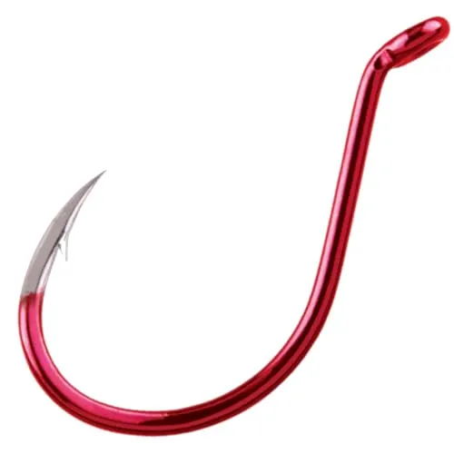 BKK Meereshaken zum Angeln auf Dorsche & andere Meeresfische Red Octopus Beak Hooks, Größe/Packungsinhalt:Gr. 6 / 7 Stück