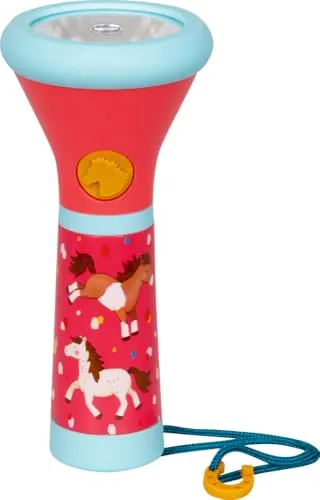 Die Spiegelburg MKP KI-Taschenlampe - Taschenlampe für Kinder, mit buntem Design und kinderfreundlicher Handhabung für aufregende Abenteuer im Dunkeln.