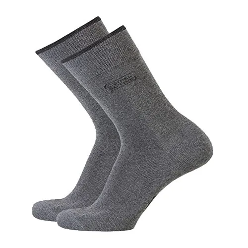 camel active Basic Socks 3er Pack 6593 620 anthracite Strumpf anthrazit grau Socken, Größe:43-46