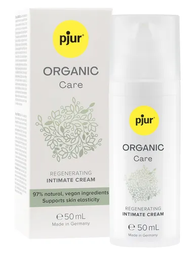 50ml Pjur ORGANIC Care - parfumfreie Intimcreme - für ein weiches Hautgefühl