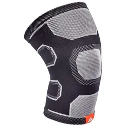 adidas Performance Bandage Kniebandage, Ergonomisch geformt mit strukturierter Verstärkung schwarz XL