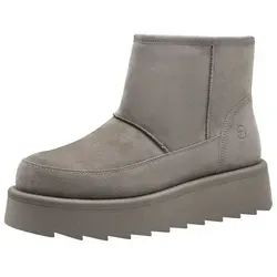 Tamaris Stiefelette 1-26818-43 200 - Wanderschuhe mit 4.5 cm Absatzhöhe, ideal für stilvolle Outdoor-Abenteuer und optimalen Tragekomfort durch den Materialmix aus Textil und Synthetik.