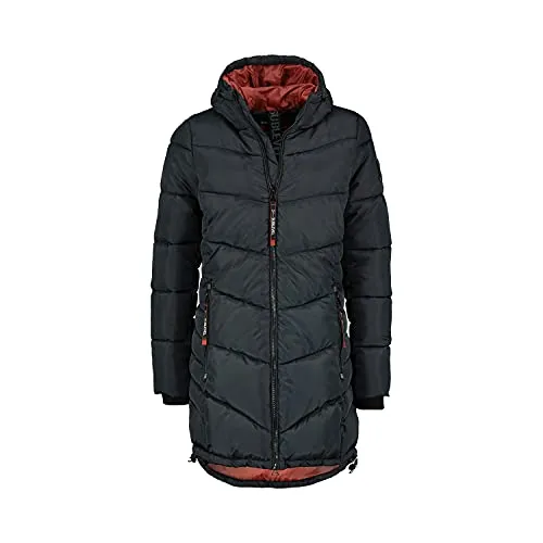 Sublevel Damen Steppmantel, Größe:M - Funktionsjacken für Damen, warm und stylish mit praktischen Taschen – perfekt für kalte Tage.