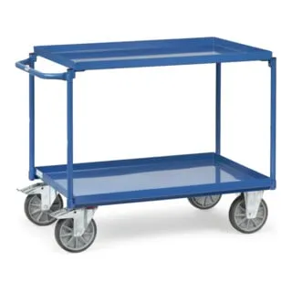 Fetra Tischwagen 4820: Robuster Metallwagen mit 400kg Tragkraft - Tischwagen für vielseitige Anwendungen, mit 2 Etagen und 400 kg Tragkraft. Ideal für den professionellen Einsatz, dank langlebiger Bauweise und Made in Germany.
