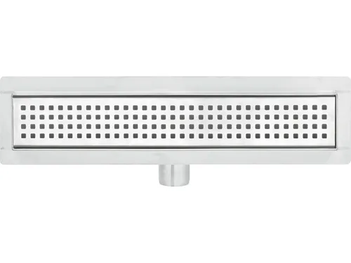 Duschrinne 70 cm aus Edelstahl 304 - Hochwertige Ablaufrinne aus Edelstahl 304, ideal für eine moderne Dusche, sorgt für effektiven Wasserabfluss und einfache Reinigung.