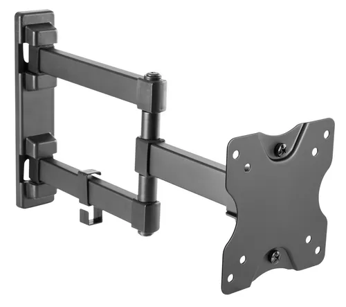 RICOO TV-Wandhalterung S3911, (bis 27 Zoll, VESA bis 100x100, 1-tlg., schwenkbar neigbar ausziehbar Monitor Halter universal VESA 100x100)