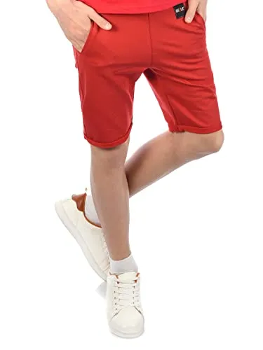 BEZLIT Jungen Kinder Shorts Strech 30046 Rot 164