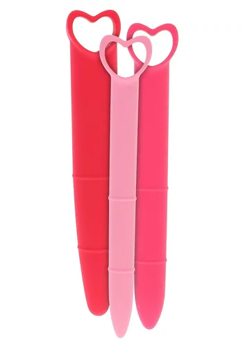 Mae B Silikon Vagina Dilatoren 3er Mehrfarbig ø 1,9 cm / 2,3 cm / 3,2 cm