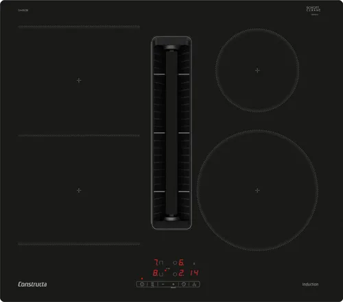 Constructa CV435236 Induktionskochfeld mit Dunstabzug 60 cm