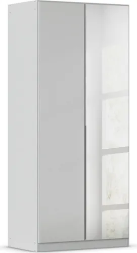 OTTO home Drehtürenschrank Kleiderschrank Kleiderschränke Schrank Garderobe AGORDO mit Glasfront (in zwei Griff-Farben, Breiten 91-405 cm) durchdachte Innenausstattung, in 8 Breiten und 2 Höhen MADE IN GERMANY