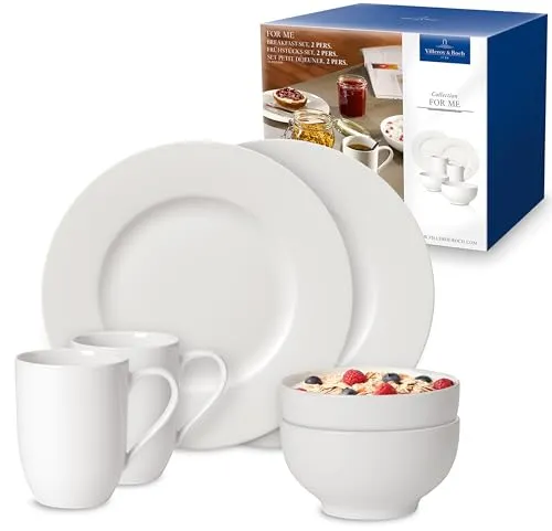 Villeroy & Boch Frühstücksset FOR ME in weiß von Villeroy & Boch