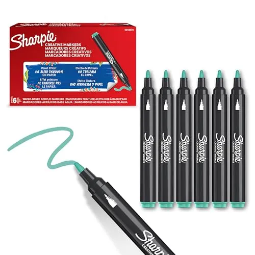 Sharpie ACRYLIC CREATIVE MARKER BULLET TIP LAKE GREEN