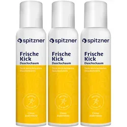 Spitzner Duschschaum FrischeKick, 150ml, 3 Stück im Karton von Spitzner
