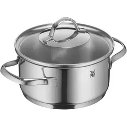 WMF Bratentopf Provence Plus 16 cm - Kochtopf aus Cromargan® Edelstahl, induktionsgeeignet und mit TransTherm®-Allherdboden für optimale Wärmeverteilung, ideal für alle Herdarten.