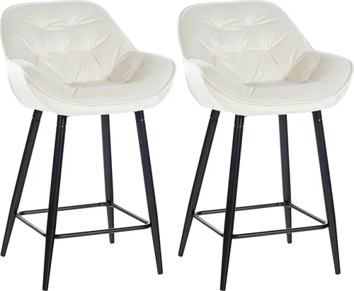 CLP 2er Set Barhocker Gibson in weiß von CLP
